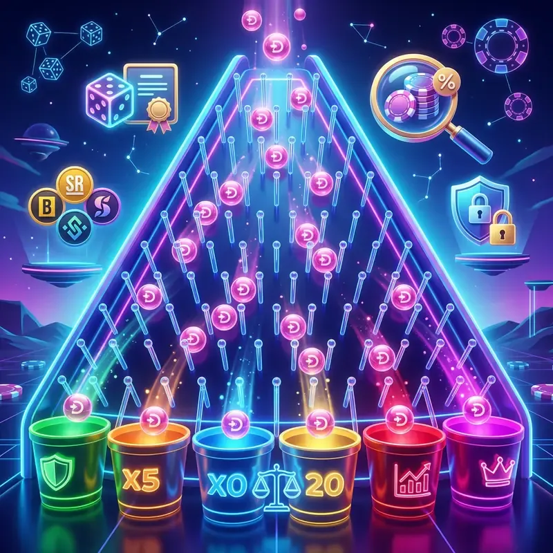 Plinko online como jogar, escolher demo
