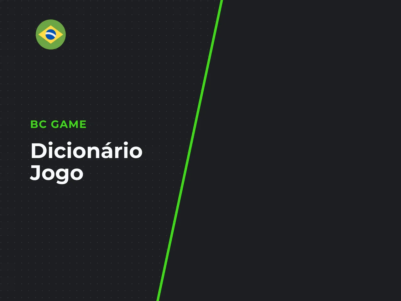 Dicionário do Jogo