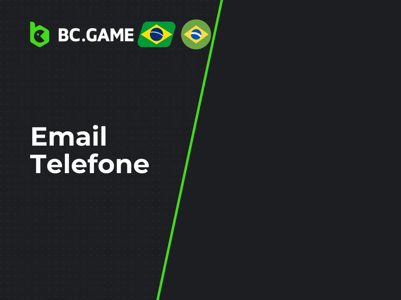 Formas de registro email, telefone e