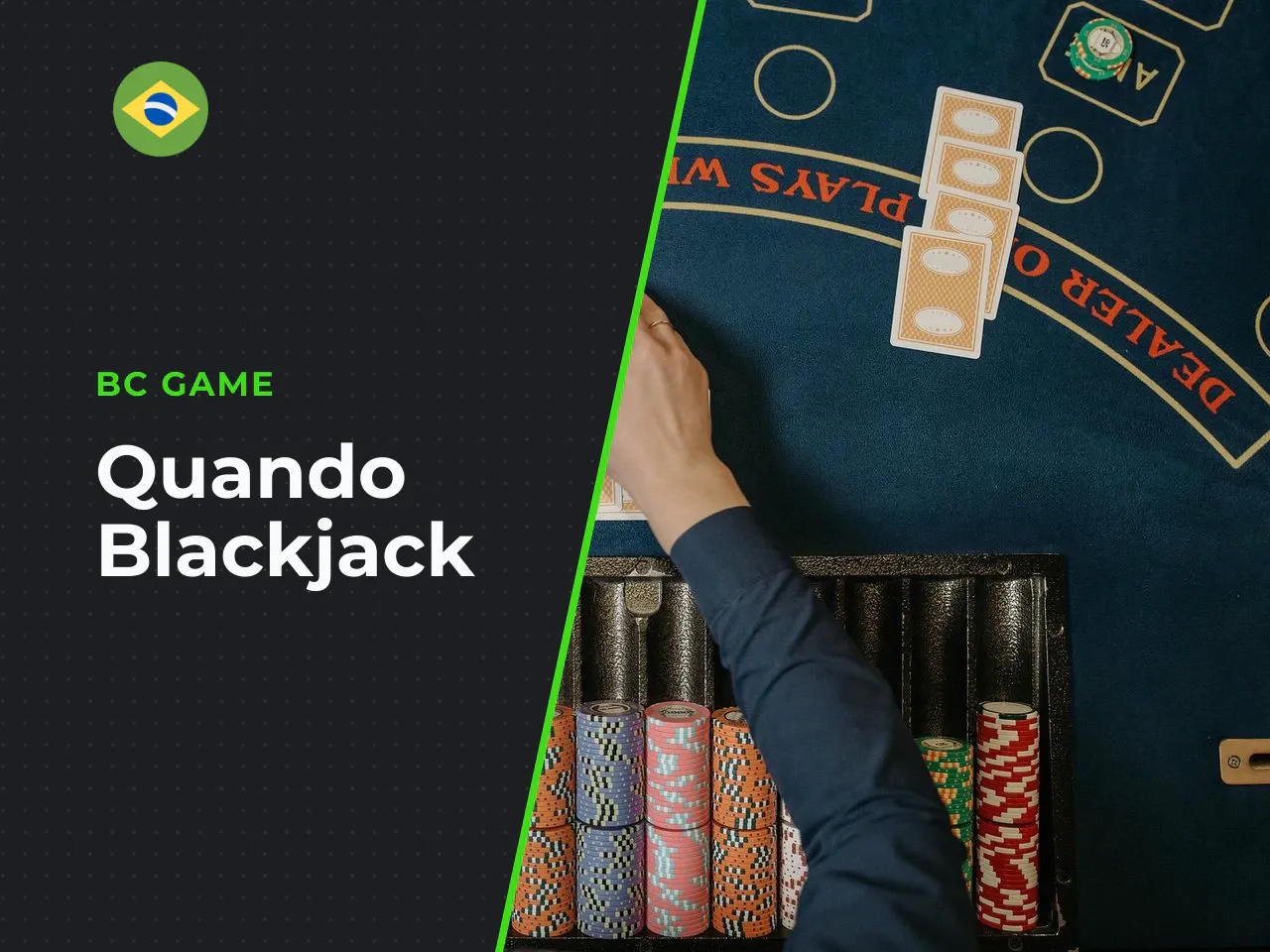 Quando o blackjack ao vivo oferece