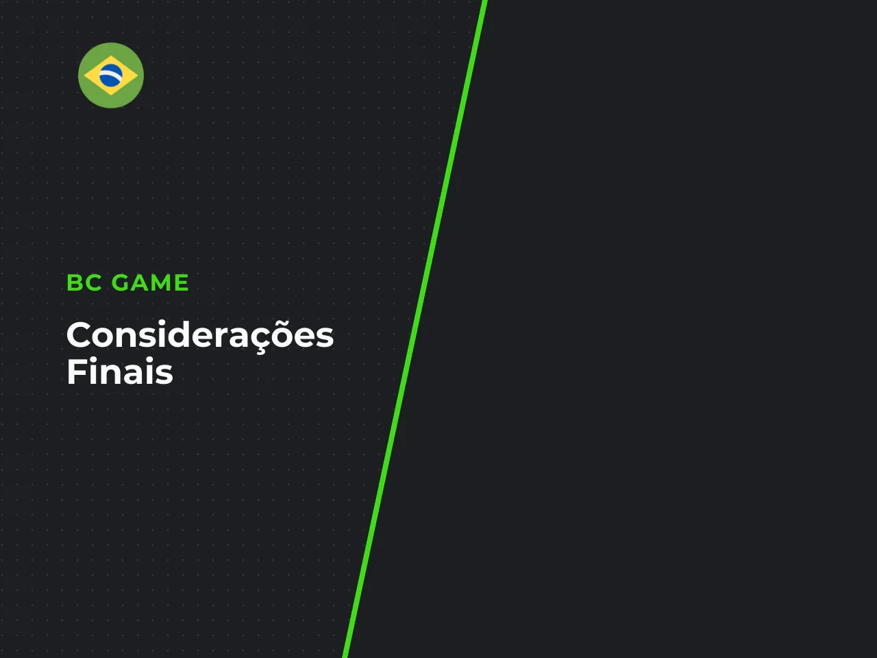 Considerações Finais. O ato de entrar