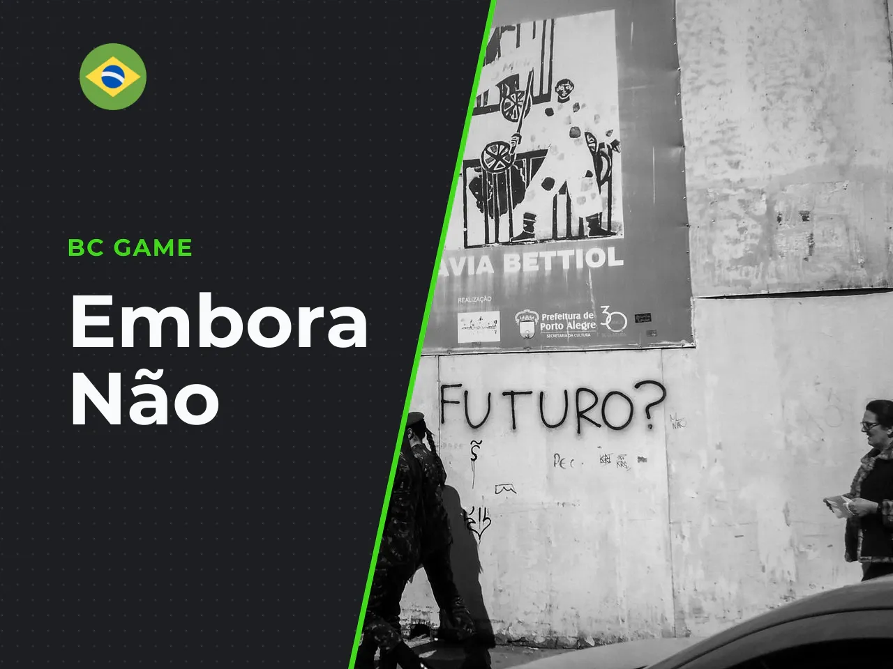 Na BC Game, embora não haja
